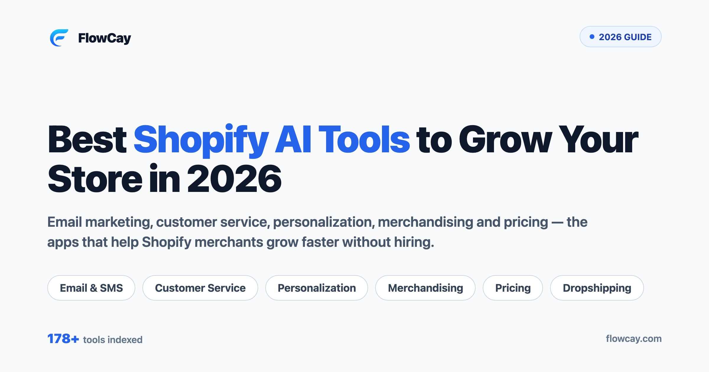 Best Shopify AI Tools to Grow Your Store in 2026