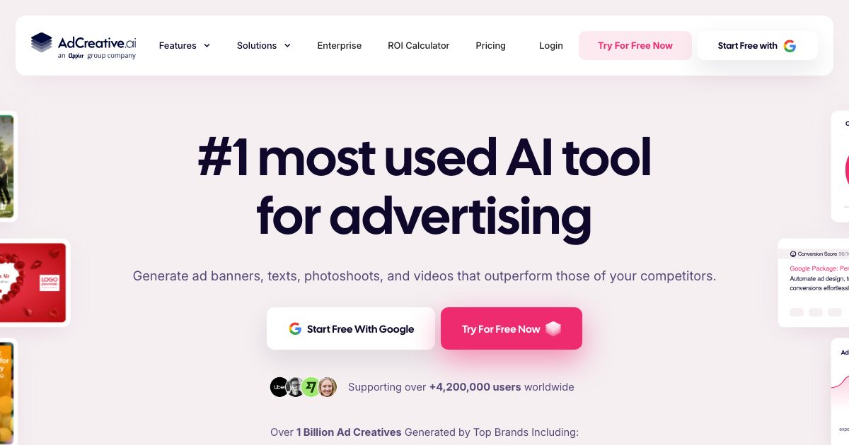 AdCreative.ai screenshot