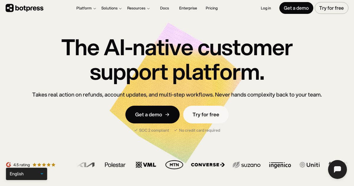 Botpress screenshot