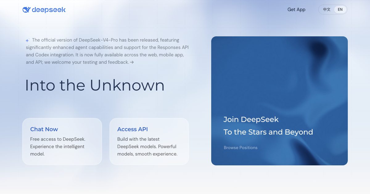 DeepSeek screenshot