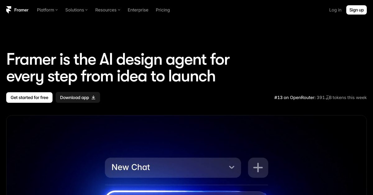 Framer screenshot