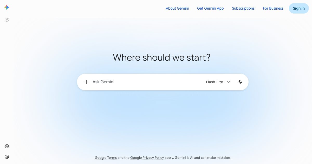 Gemini screenshot