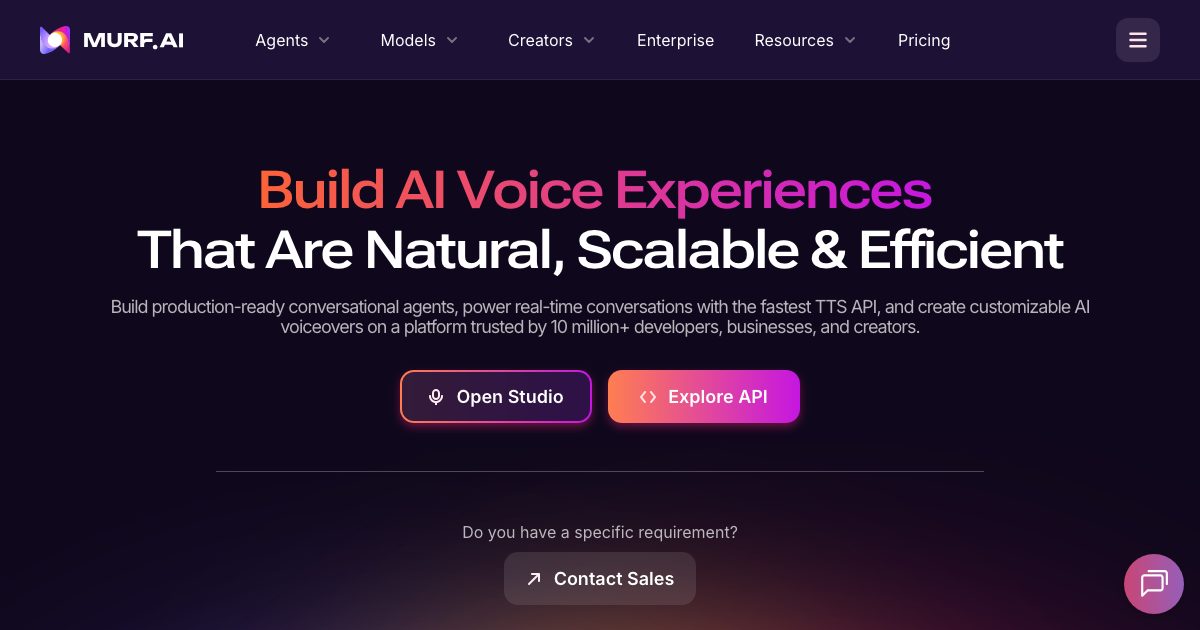 Murf AI screenshot