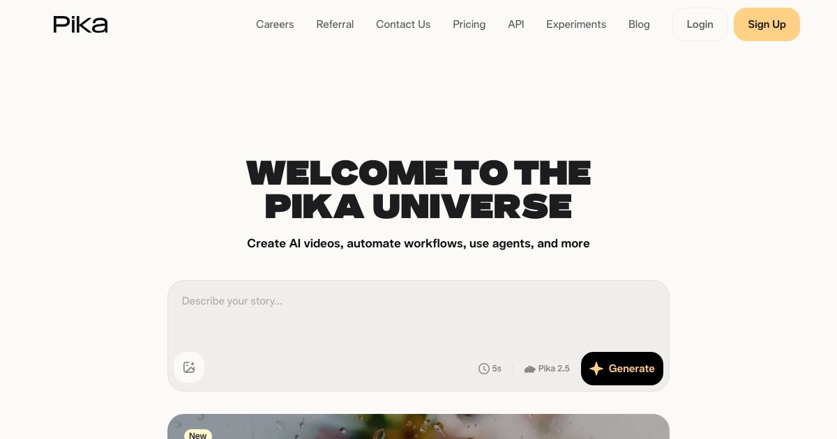 Pika screenshot