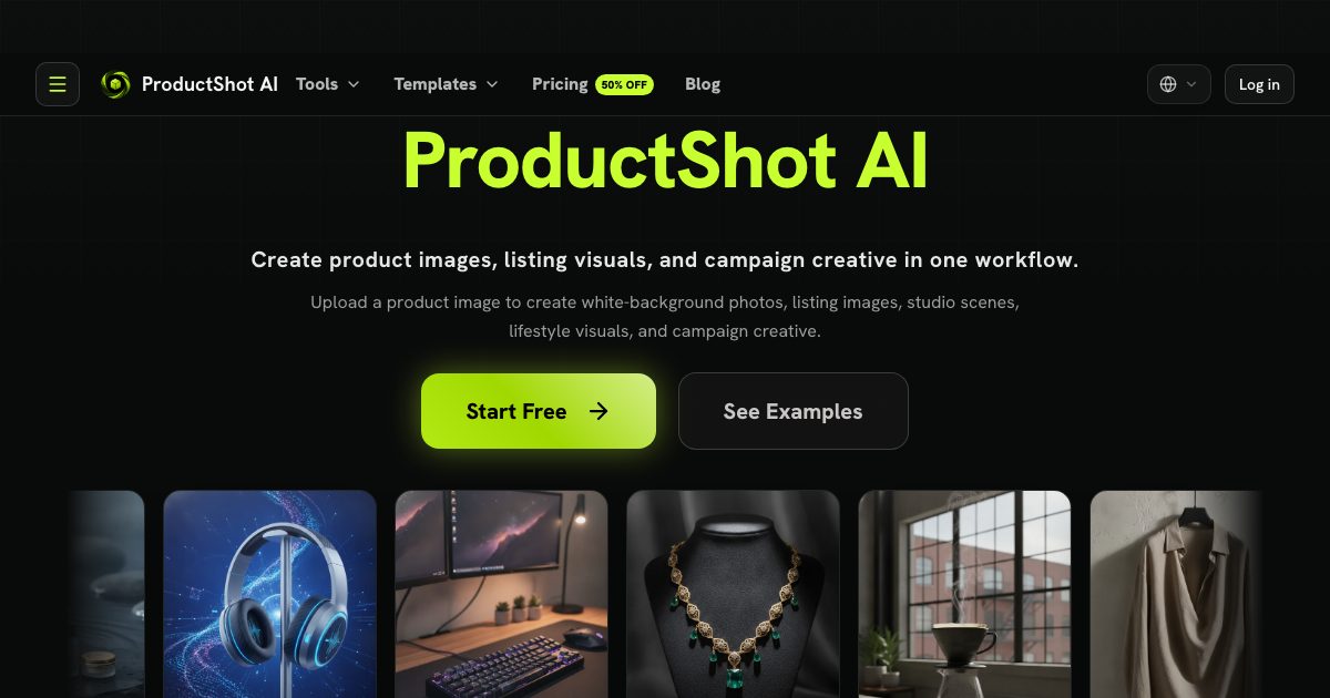 ProductShot AI screenshot