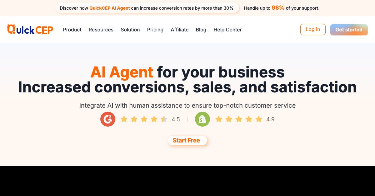 QuickCEP screenshot