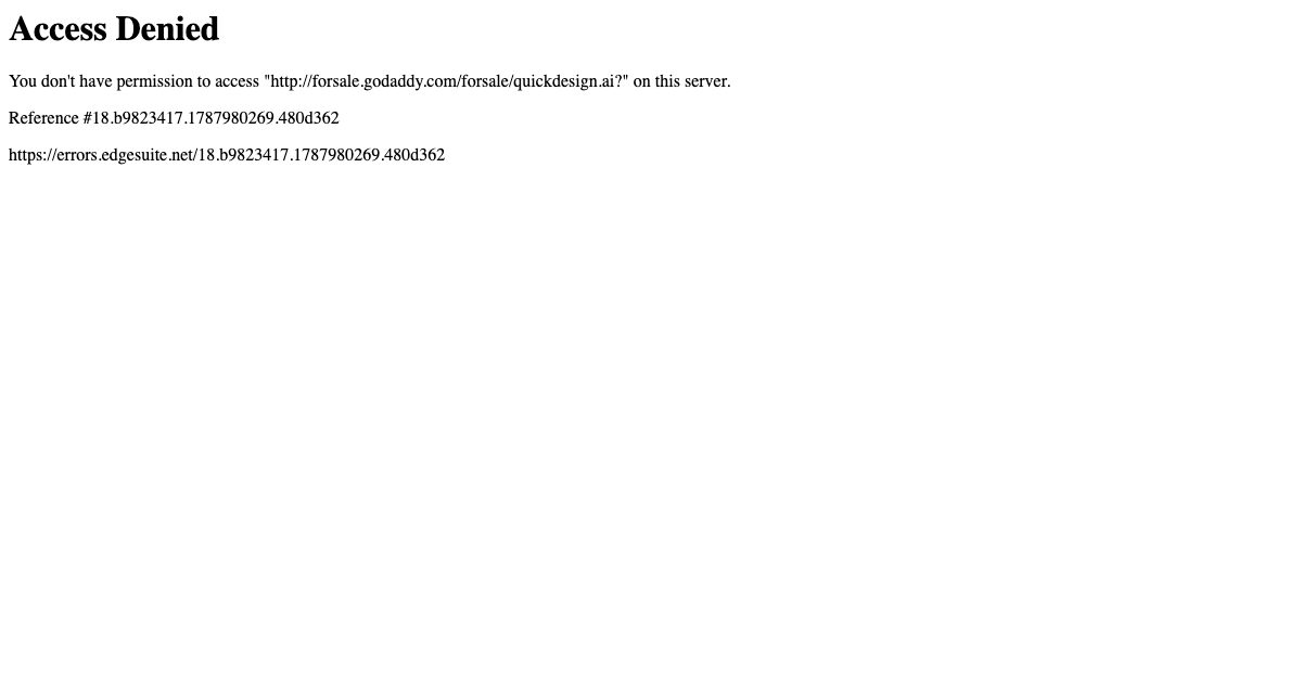 QuickDesign screenshot
