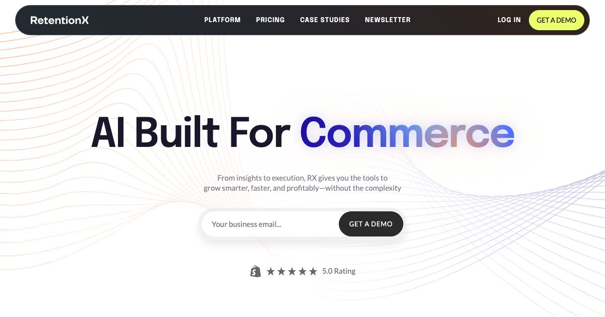 RetentionX screenshot