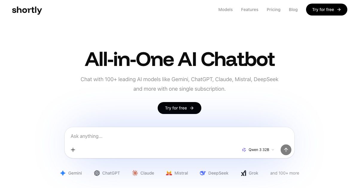 ShortlyAI screenshot