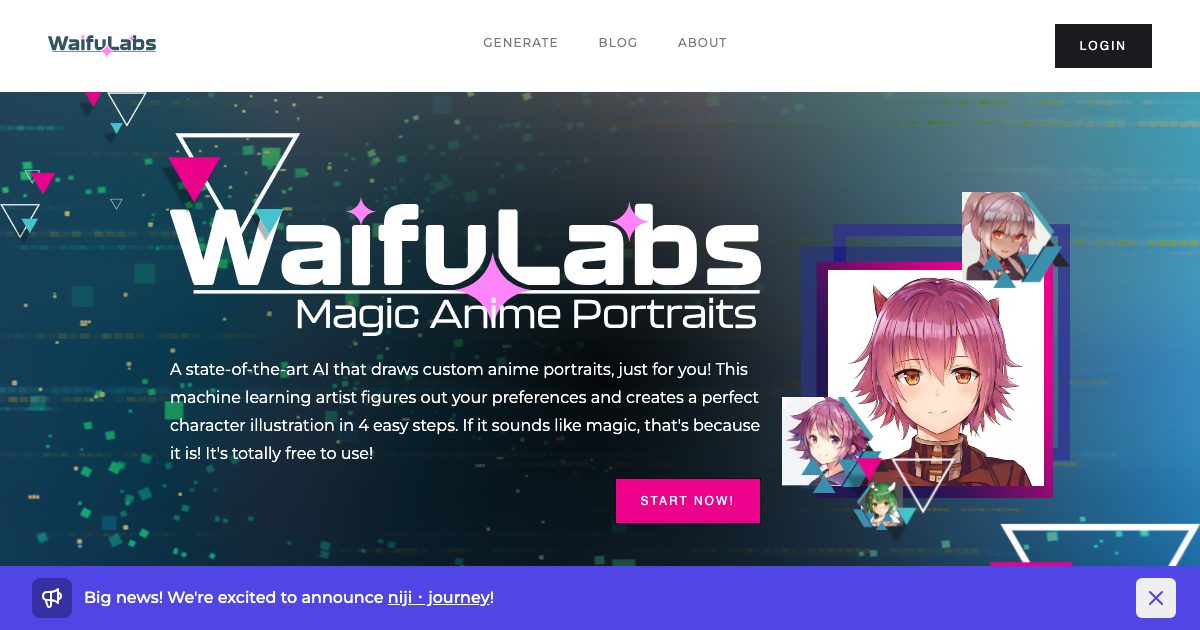 Waifu Labs screenshot